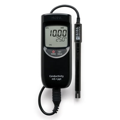 HI99301高量程防水型 EC-TDS-℃測定儀