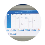 7寸TFT高清真彩全觸摸液晶屏，曲線圖形實(shí)時(shí)顯示程序